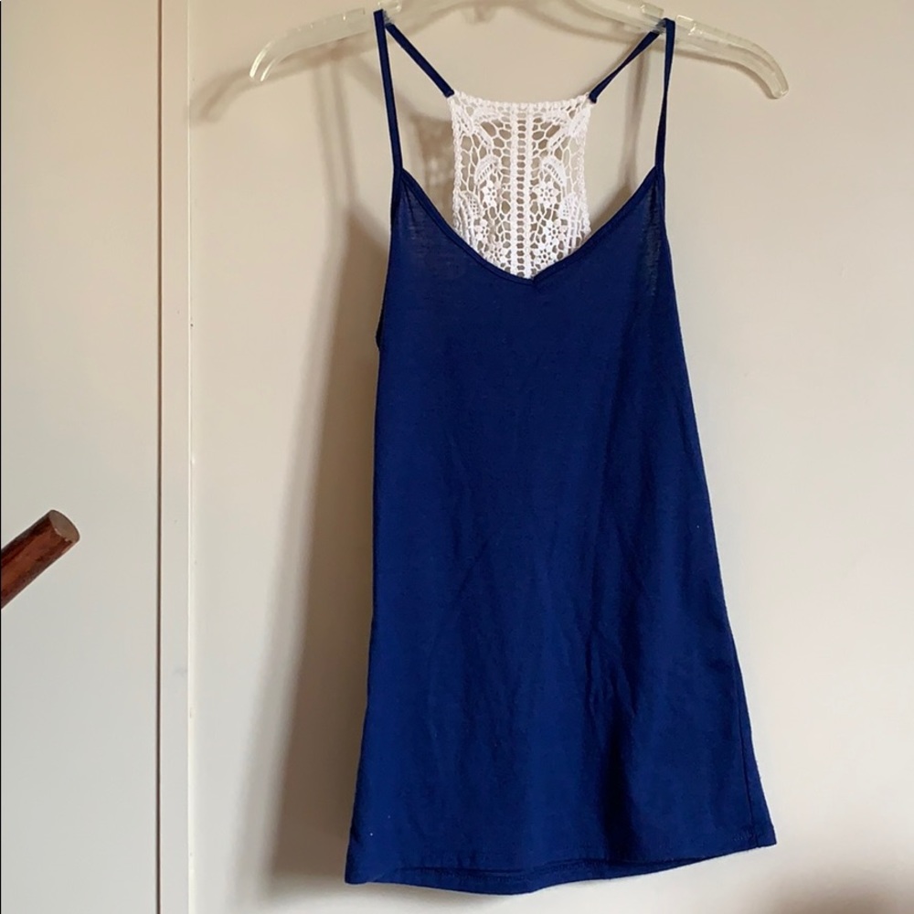 Lace tank top